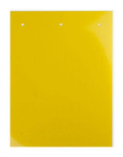 Фото табличка полужесткая клейкое основание пвх-0.5 желт. dkc tas359ay DKC