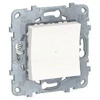 Фото светорегулятор unica new led wiser нажимной универс. 7-200вт бел. sche nu551518