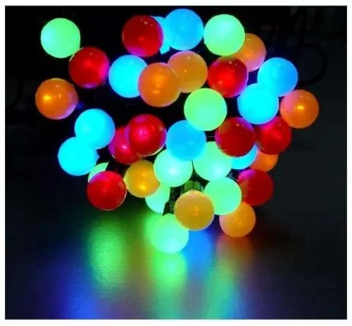 Фото гирлянда "цветные шарики" ldbl048m-10-c 48 светодиод. контроллер 2.4м разноцв. shlights 4610003324957 SHLights фото 2