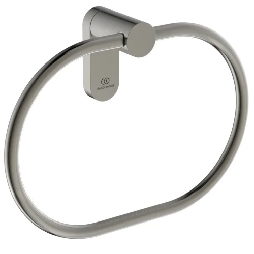 Фото полотенцедержатель кольцо conca серебряный шторм ideal standard t4503gn Ideal Standard