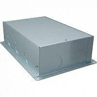 Фото коробка us+ установочная металлическая в бетон для лючков размером xl sche ins52003