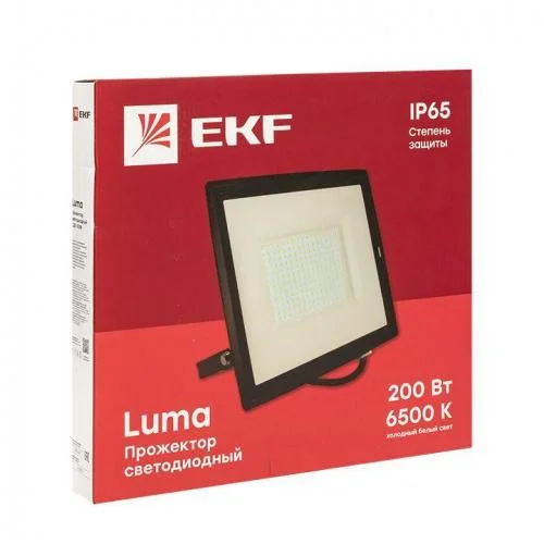 Фото прожектор светодиодный сдо-3008 200вт 6500к ip65 basic ekf fll-3008-200-6500 EKF фото 6
