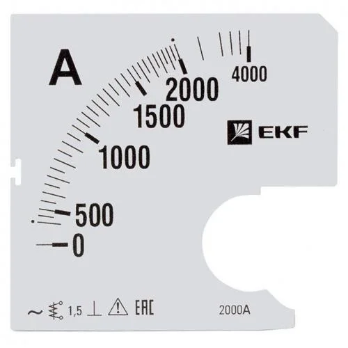 Фото шкала сменная для a961 2000/5а-1.5 proxima ekf s-a961-2000 EKF