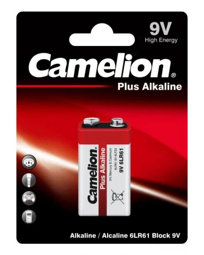 Фото элемент питания алкалиновый "крона" lr 6lf22 bl-1 (блист.1шт) camelion 1655 Camelion
