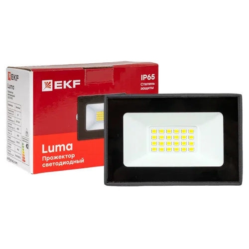 Прожектор светодиодный СДО-3002 20Вт 6500К IP65 EKF Basic фото 7 Фото прожектор светодиодный сдо-3002 20вт 6500к ip65 ekf basic EKF фото 7