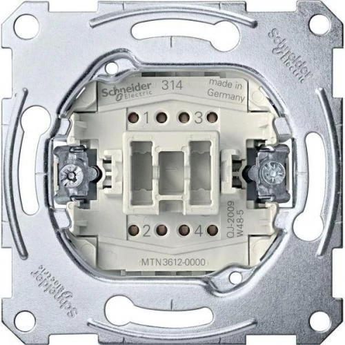 Фото механизм выключателя на 1 направление 1-кл. 2п сп merten 16а ip20 sche mtn3612-0000 Schneider Electric