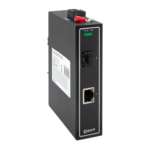 Фото медиаконвертер 10/100/1000base-tx в 1000base-x sfp tsx ekf EKF