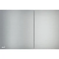 Фото кнопка для инсталляции алюминий матовая alca plast air