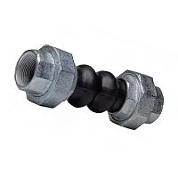 Фото компенсатор резиновый резьбовой, r1 1/4", ру 16, латунь, grundfos 00id9055