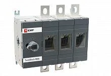 Фото рубильник 3п 800а без рукоятки управления twinblock proxima ekf tb-s-800-3p