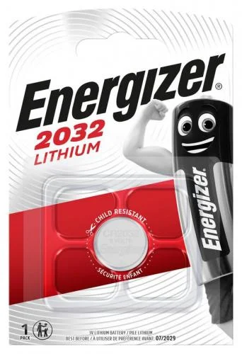 Фото элемент питания литиевый lithium cr2032 bl1 (1/10/140) (блист.1шт) energizer e301021302 Energizer