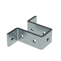 Фото крепление стеновое для профиля 82х41 гор. оцинк. dkc bmd1052hdz