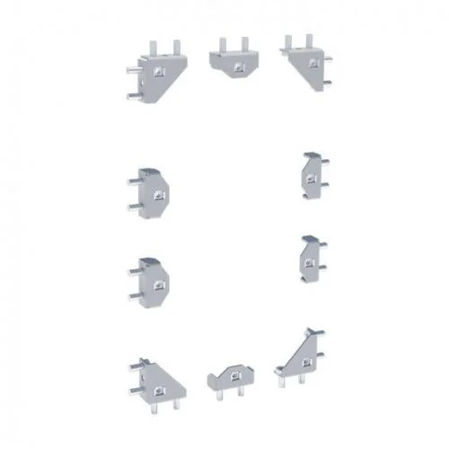 Фото комплект запасных аксессуаров для соединения каркасов и монтажа боковых и задних панелей averes ekf ajc10 EKF