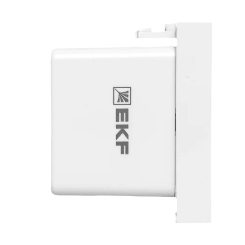 Фото розетка usb a+c, 2.1а, 2 гнезда, без индикатора, белая ekf EKF фото 4