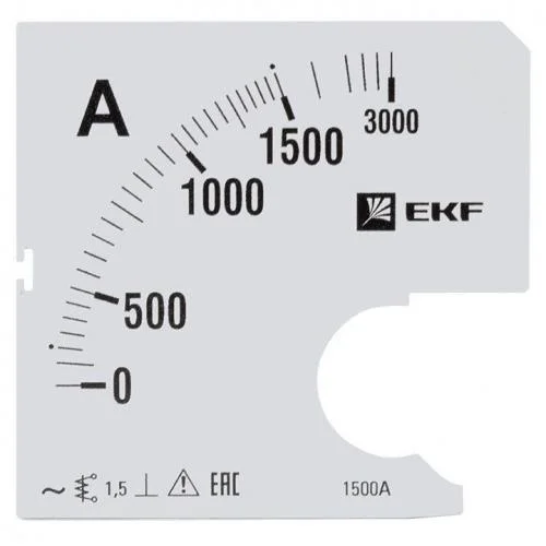 Фото шкала сменная для a961 1500/5а-1.5 proxima ekf s-a961-1500 EKF