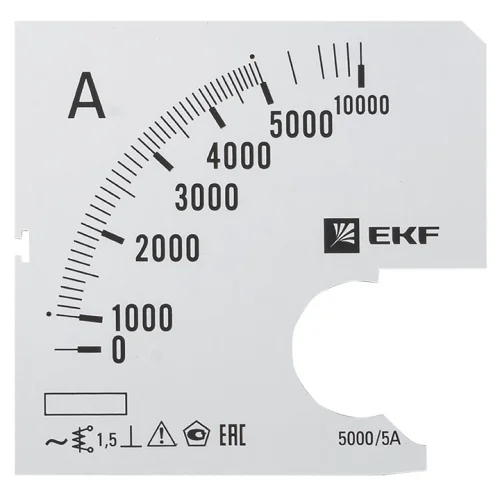 Фото шкала сменная для a721 5000/5а-1,5 ekf proxima EKF