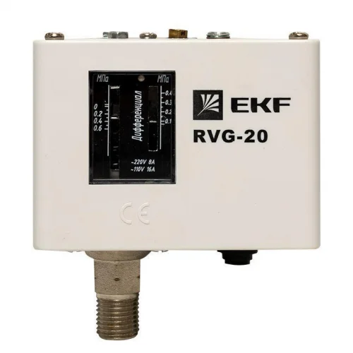 Фото реле избыточного давления rvg-20-0.6 (0.6мпа) ekf rvg-20-0.6 EKF фото 4