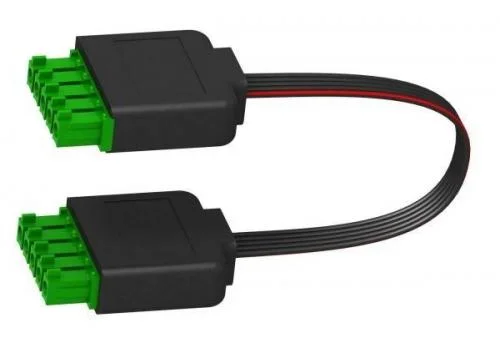 Фото кабель готовый acti9 smartlink с 2-мя разъемами: 6 средних 160мм sche a9xcam06 Schneider Electric