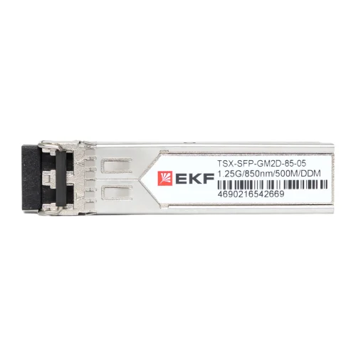 Фото sfp модуль 1,25 гбит двойное многомодовое оптоволокно 850нм дальность 500м tsx ekf EKF фото 2