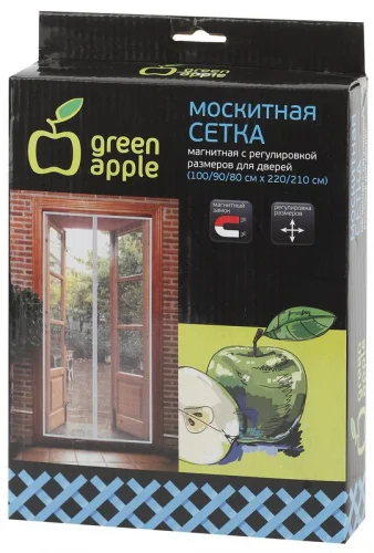 Фото сетка магнитная универсальная с регулир. размером 220х50см в упак. 2шт green apple б0032055 Green Apple