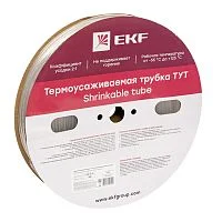 Фото термоусаживаемая трубка тут 6/3 прозрачная рулон ekf proxima