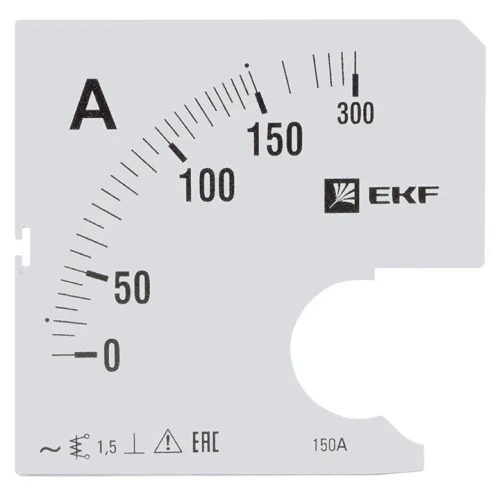 Фото шкала сменная для a961 150/5а-1,5 ekf proxima EKF