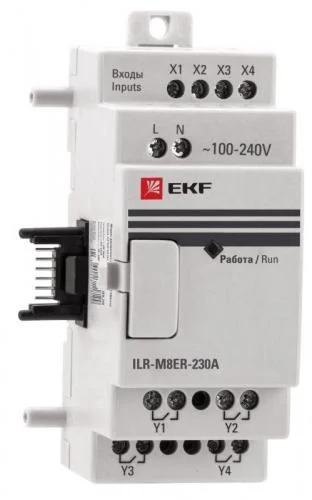 Фото модуль дискретного входа/выхода 4/4 230в pro-relay proxima ekf ilr-m8er-230a EKF