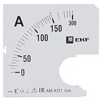 Фото шкала сменная для a721 150/5а-1,5 ekf proxima