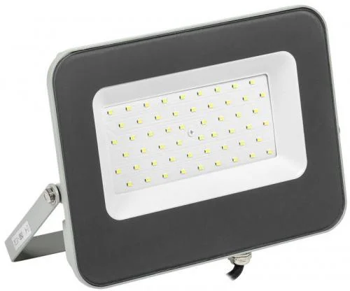 Фото прожектор сдо 07-50 led 50вт ip65 6500к сер. iek lpdo701-50-k03 IEK