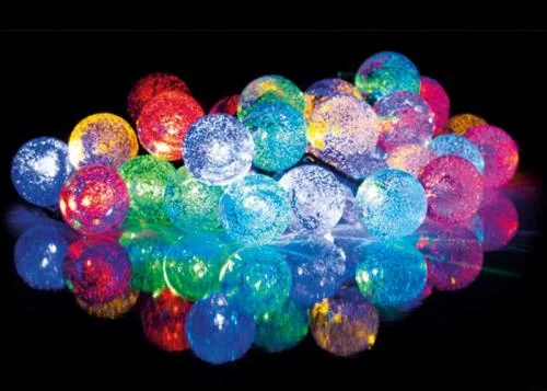 Фото светильник светодиодный slr-g05-30m садовый; гирлянда шарики мульти фаzа 5033375 ФАZА