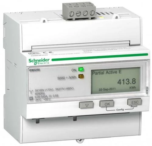 Фото счетчик электроэнергии iem3250 sche a9mem3250r Schneider Electric