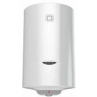 Фото водонагреватель электрический накопительный 100 л 1,5 квт pro1 r 100 v 1,5k pl dry ariston 3700623