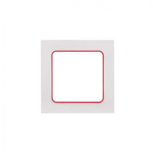 Фото рамка 1-м стокгольм бел. с линией цвета красн. proxima ekf exm-g-304-20 EKF