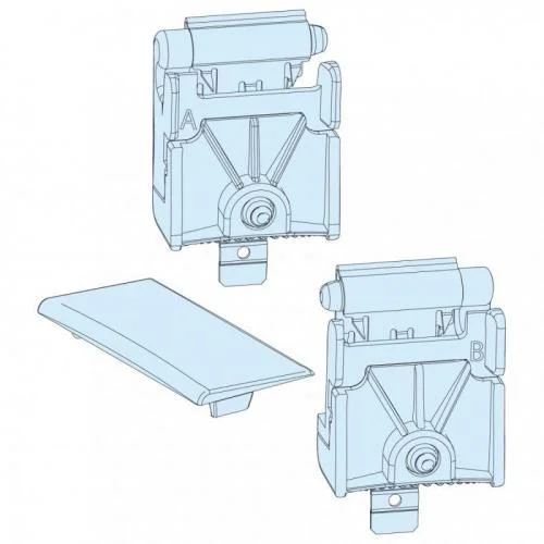 Фото комплект шарниров для поворот. передней панели (2шт) sche 08585 Schneider Electric