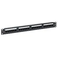 Фото патч-панель teracom pro 19'' cat.5e 1u неэкранированная utp 24 порта rj-45 dual idc