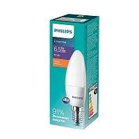 Фото лампа светодиодная essled candle 6.5-75вт e14 827 b35nd rca philips 929001886507 / 871869681685100