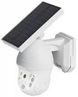 Фото светильник фасадный erafs012-10 камера на солнечной батарее с датчиком движения 6 led 8х24см эра б0057600