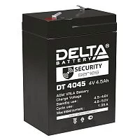 Фото аккумулятор для прожекторов 4в 4.5а.ч delta dt 4045