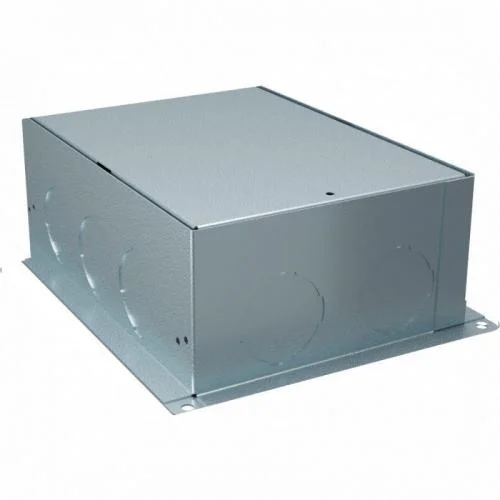 Фото коробка us+ установочная металлическая в бетон для лючков размером m sche ins52001 Schneider Electric