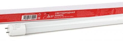 Фото лампа светодиодная smd t8-10w-865-g13 600mm eco эра б0032975 Эра