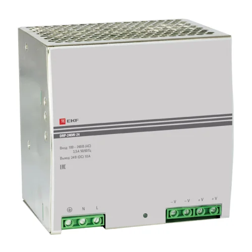 Фото блок питания 24в drp-240w-24 ekf proxima EKF