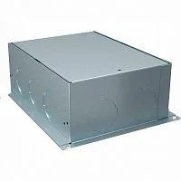 Фото коробка us+ установочная металлическая в бетон для лючков размером m sche ins52001