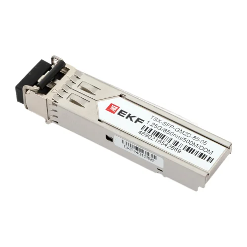 Фото sfp модуль 1,25 гбит двойное многомодовое оптоволокно 850нм дальность 500м tsx ekf EKF фото 4