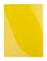 Фото табличка полужесткая для маркировки кнопок аварийного останова пвх желт. dkc taem062y