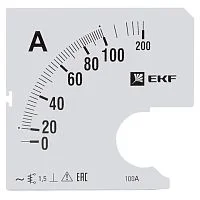 Фото шкала сменная для a961 100/5а-1,5 ekf proxima