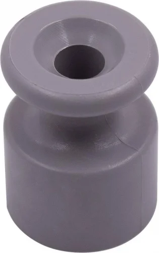 Фото изолятор для наружного монтажа rf пластик титан (уп.100шт) bironi r1-551-26-100 Bironi