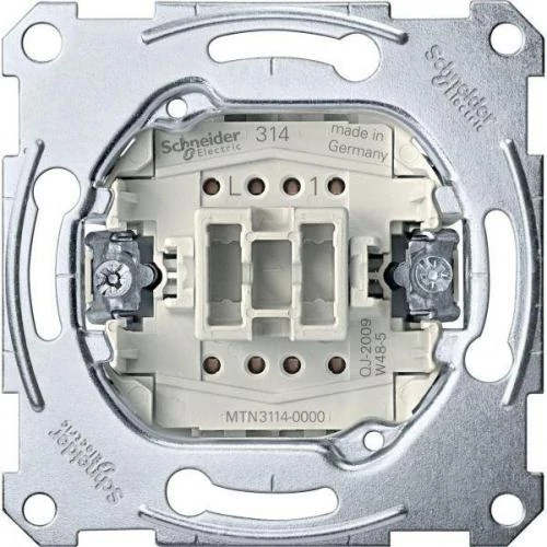 Фото механизм выключателя 1-кл. 1п сп merten 10а ip20 с сигнал. контактом sche mtn3114-0000 Schneider Electric