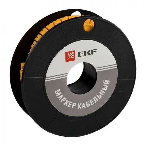 Фото маркер каб. 6.0кв.мм "l" (ес-3) (уп.350шт) proxima ekf plc-km-6-l EKF