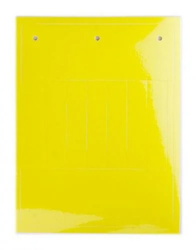 Фото табличка эластичная клейкое основание винил желт. dkc taf1567ay DKC