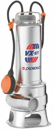 Фото фекальный насос pedrollo vxm 10/35-st 10м Pedrollo